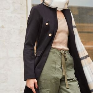 Princess trench coat black size S Like new